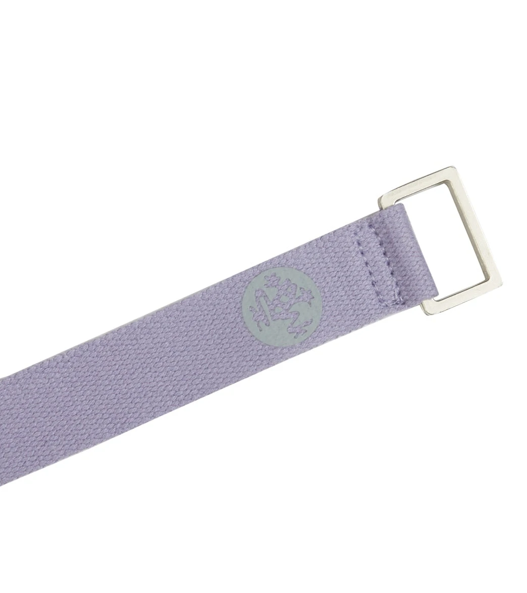 Manduka Unfold 2.0 6 Foot Yoga Strap Lavender 2 Manduka Unfold 2.0 6 Foot Yoga Strap Lavender - Image 2