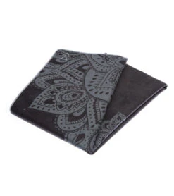 Front Page 59 Yoga Design Lab Mat Yoga Towel Mandala Black Mandala Black