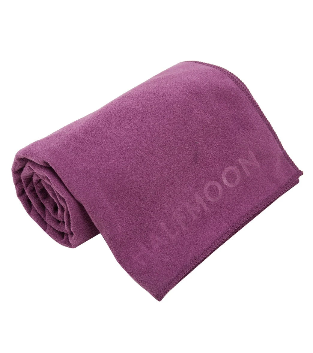 Halfmoon Wet Grip Mat Towel Plum 2 Halfmoon Wet Grip Mat Towel Plum - Image 2