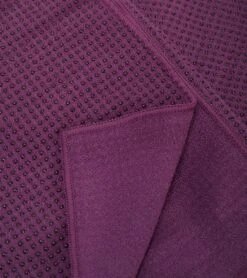 Halfmoon Gripster Mat Towel Plum