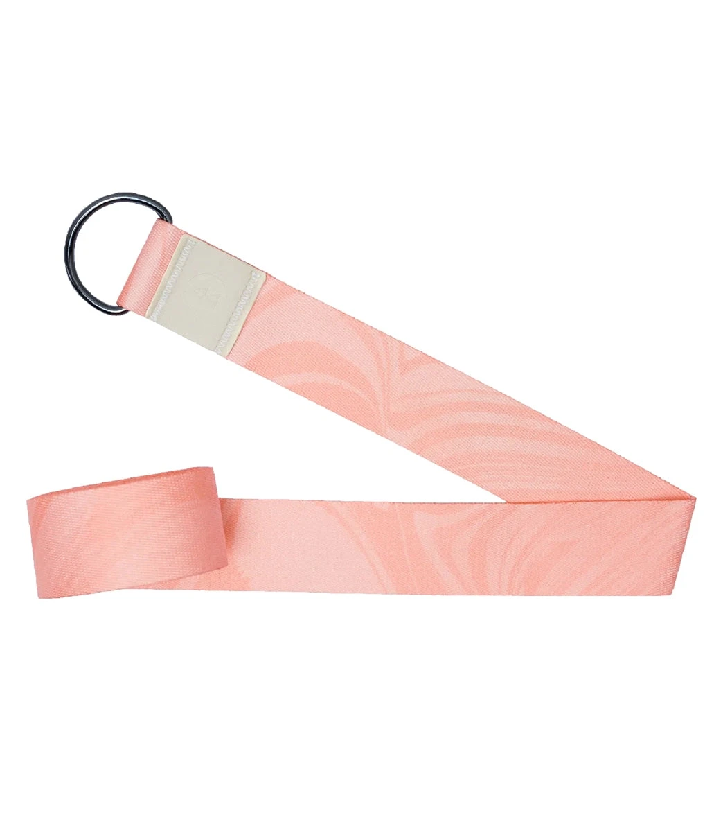 Yoga Design Lab Yoga Strap Coral 5 Yoga Design Lab Yoga Strap Coral - Image 5