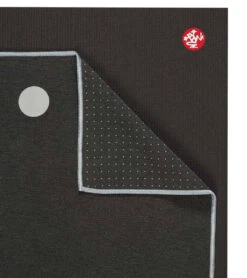 Manduka Yogitoes® Yoga Mat Towel, 71" Grey -Yoga Balance 6895579725867 grey 4a