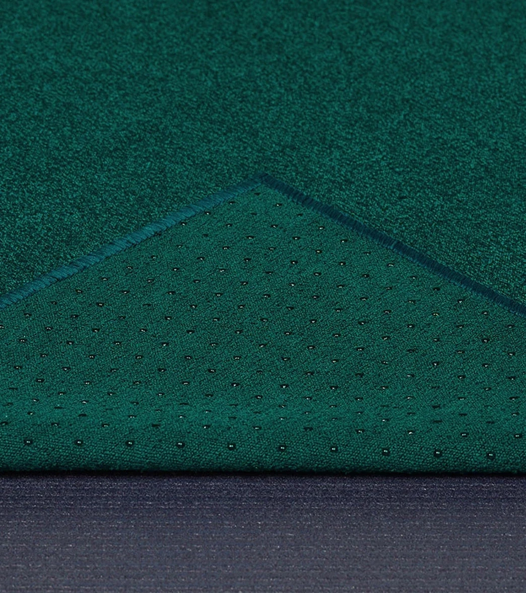Manduka Yogitoes® Yoga Mat Towel, 71" Deep Sea 1 Manduka Yogitoes® Yoga Mat Towel, 71" Deep Sea