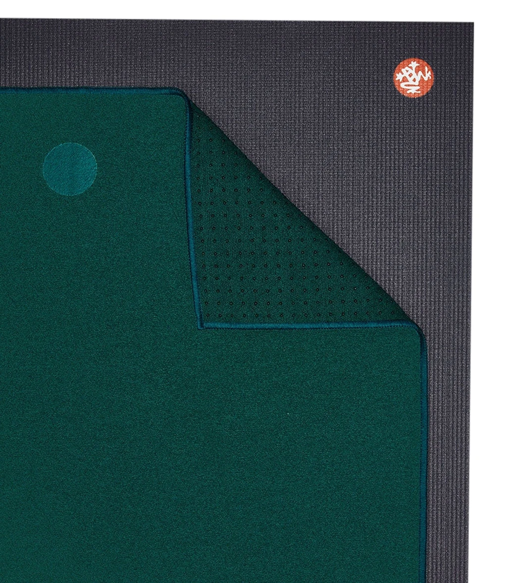 Manduka Yogitoes® Yoga Mat Towel, 71" Deep Sea 3 Manduka Yogitoes® Yoga Mat Towel, 71" Deep Sea - Image 3
