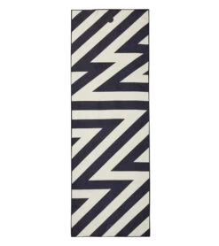 Manduka Yogitoes+ Repreve® Yoga Mat Towel, 71" -Yoga Balance 6895582969899 nouveauzigzag