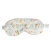 Halfmoon Silk Eye Mask FLORA