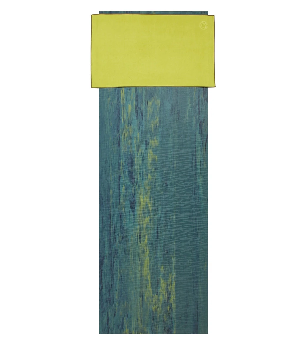 Manduka EQua Yoga Hand Towel Anise 1 Manduka EQua Yoga Hand Towel Anise