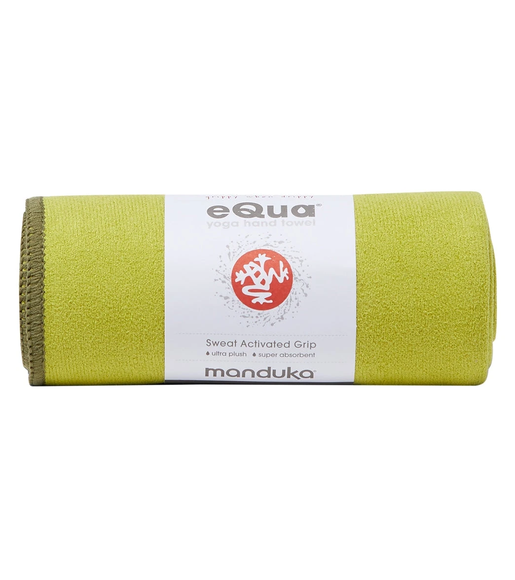 Manduka EQua Yoga Hand Towel Anise 3 Manduka EQua Yoga Hand Towel Anise - Image 3