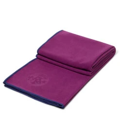 Manduka EQua Yoga Mat Towel Purple Lotus -Yoga Balance 7139076931627 purplelotus