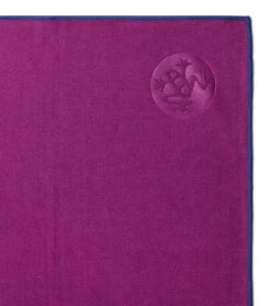 Manduka EQua Yoga Mat Towel Purple Lotus -Yoga Balance 7139076931627 purplelotus 4a