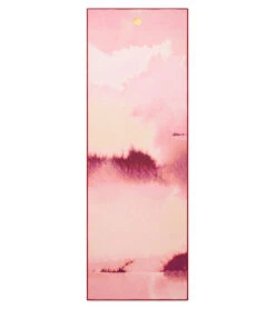 Manduka Yogitoes® Yoga Mat Towel, 71" Ruby Courage -Yoga Balance 7139077783595 rubycourage