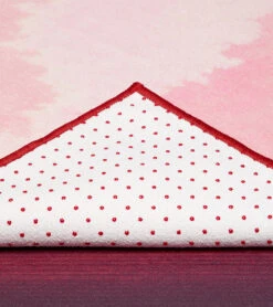 Manduka Yogitoes® Yoga Mat Towel, 71" Ruby Courage -Yoga Balance 7139077783595 rubycourage 3a