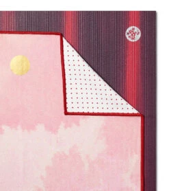Manduka Yogitoes® Yoga Mat Towel, 71" Ruby Courage -Yoga Balance 7139077783595 rubycourage 4a